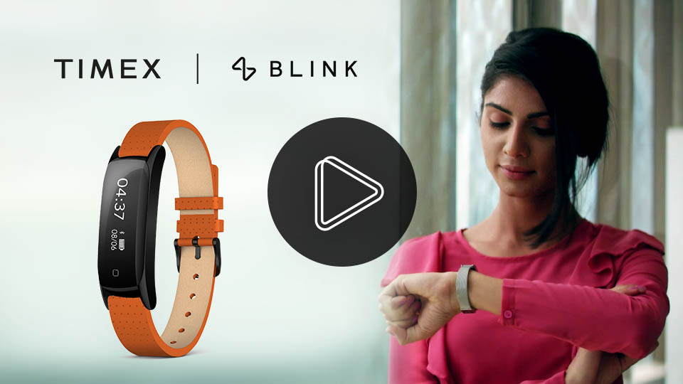 timex blink smart band
